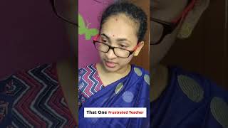 That One Frustrated Teacher 🤣🤣 #bengalicomedy