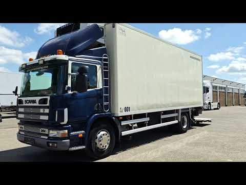 Scania P94D-260 4x2 Dagcab Euro2 - Handgeschakeld - Koel-Vriesbak 7.5m - Carrier Genesis R90 - Vangmuil | Vrachtwagens | Koel-vriestransport