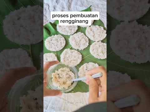 PROSES PEMBUATAN RENGGINANG #shorts