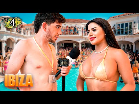 Hay MÁS MUJERES que HOMBRES: La POOLPARTY más GRANDE de IBIZA - DÍA 4