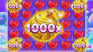 SLOT OYUNLARI | SWEET BONANZA 1000 | BONANZADA EFSANE DÖNÜŞ KASAYI KATLADIK ! #slotoyunları