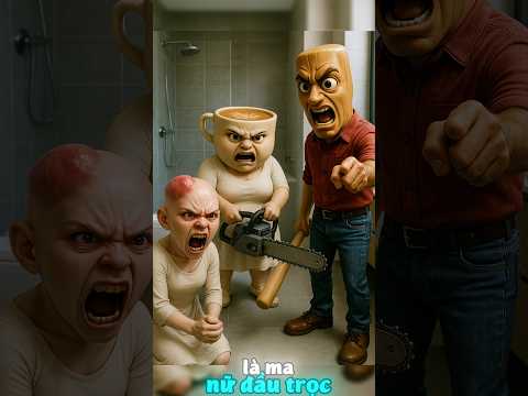 Ma Nữ Đầu Trọc Kẻ Chủ Mưu Uống Trộm Trà Sữa #cartoon #tungtungtungsahur