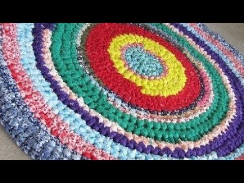 Doormat making at home/beautiful Doormat ieda/How to make with old clothes/paydan banane ka tarika..