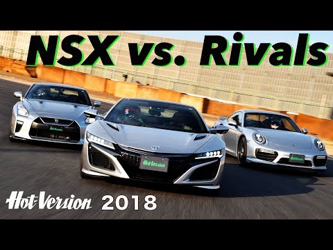 〈ENG-Sub〉新型NSX vs.ライバル 筑波サーキットバトル【Best MOTORing】2018