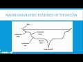 Ocean Features and Depths