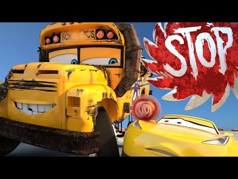 Miss Fritter Bumps into Cruz Ramirez Disney Pixar Cars 3 Toons Season 2 PART 1