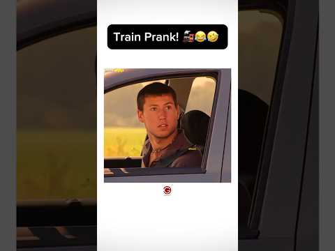 Train Prank!😂🤣| Try Not To Laugh Challenge | #shorts #prank #prankvideo #funny