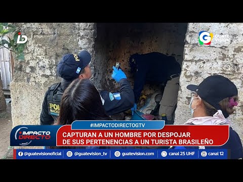 Capturan a ladrón de turistas en San Pedro La Laguna, Sololá; fiscalía investiga robos en hoteles