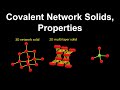 Covalent Network Solids Concepts