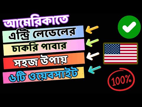 আমেরিকায় এন্ট্রি লেভেল এর জব পাওয়ার সহজ উপায় @uscanadavlog #usa #usavisa #jobs