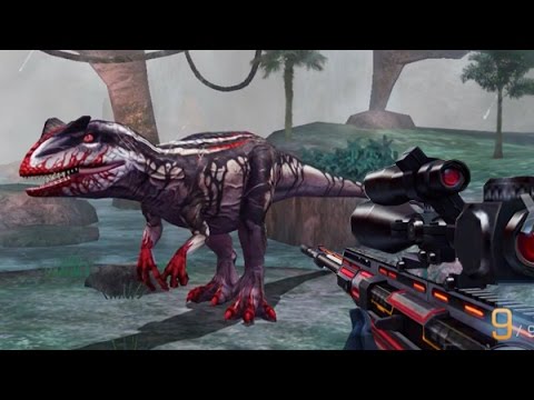 Dino Hunter Derrotando un Comelagarto