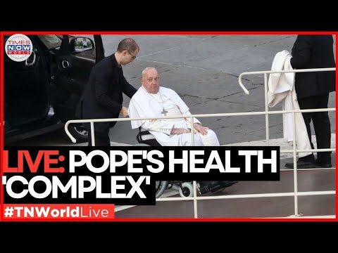 LIVE | Pope Francis Battles Pneumonia at Gemelli Hospital | Breaking News Live | World News