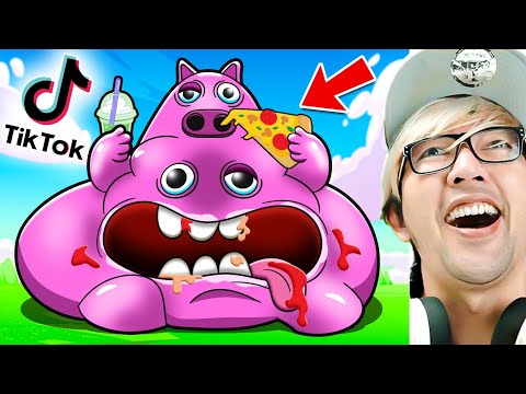 BANG CUPU NONTON VIDEO TIKTOK!! BONGKAR KOLEKSI MONSTER GARTEN OF BANBAN 3?!