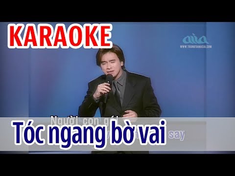 Tóc Ngang Bờ Vai Karaoke – ĐInh Ngọc | Tone Nam | Asia Karaoke Beat Chuẩn