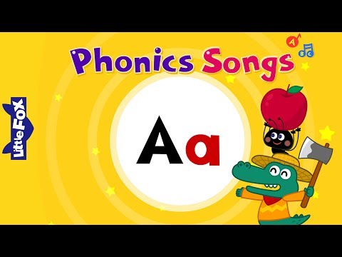 Letter Aa | New Phonics Songs | Little Fox | Animated Songs for Kids - YouTube