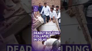 A five-storey building has collapsed in Delhi’s Satya Niketan area, killing at least one person