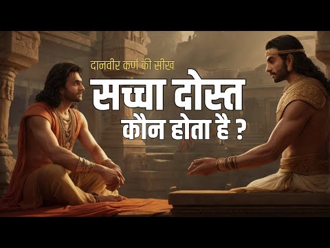 Motivational Story | सच्चा दोस्त कौन होता है - दानवीर कर्ण की सीख ? Motivational Story in Hindi