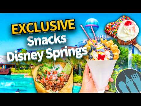 Exclusive Snacks in Disney Springs