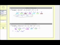 Combining and Simplifying Polynomials