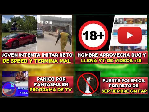 JOVEN INTENTA IMITAR RETO DE SPEED Y TERMINA MAL | HOMBRE LLENA YOUTUBE DE VIDEOS PARA ADULTOS y mas