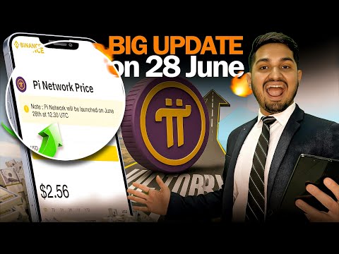 Pi Network Binance Listing Confirm GCV 28 June Pi 2Day | Pi Coin Latest News Today | Home Binance