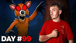J’ai Survécu 100 JOURS dans la PIRE FORÊT de ROBLOX !