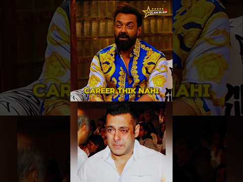 Salman Khan saved Bobby's Career💚✅ #salmankhan #bobbydeol #lordbobby #bollywood #shorts #trending