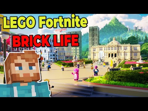 LEGO Fortnite BRICK LIFE : DAY 1 with Jimmy and Martyn #EpicPartner