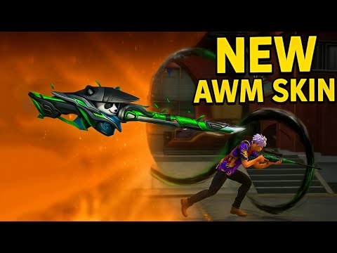 NEW AWM SKIN IS OVERPOWERED  👽#binzaid #freefirelive