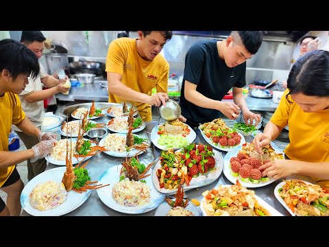 Bàn Tiệc 7 món Nhà Hàng Hoa Long | Cận Cảnh Quy Trình Chế Biến Cực Chất Ở Sài Gòn