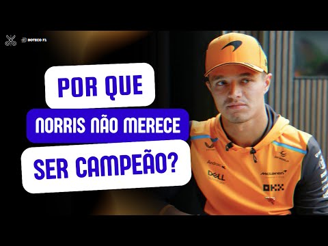 LANDO NORRIS NÃO ESTÁ PRONTO PARA LUTAR PELO TÍTULO | ✂️ DA LIVE