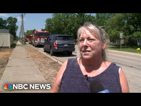 YouTube video thumbnail: Witness Describes Hearing Gunfire During Michigan Church Service