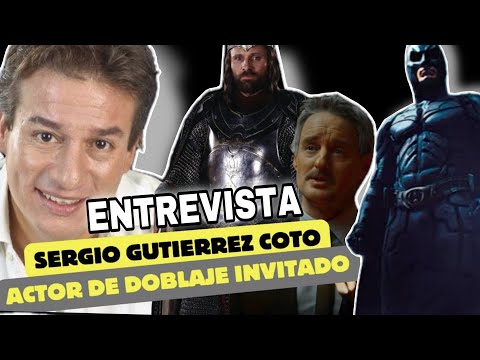 La voz detrás de tus personajes favoritos🎙️Entrevista con Sergio Gutiérrez Coto, leyenda del doblaje