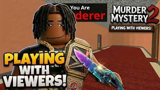 This might be the end for me #roblox #mm2 #playingwithviewers #gta5