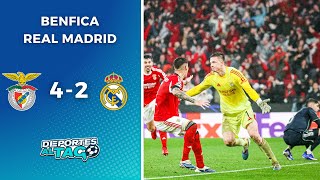 ❌ REAL MADRID a 16avos de la CHAMPIONS LEAGUE luego de PERDER ante el BENFICA de MOURINHO