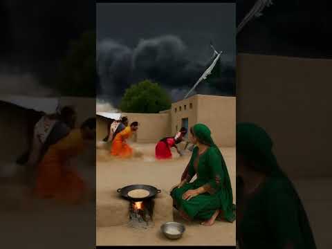 पाकिस्तान में तूफ़ान तबाही #torando#toofan #typhoon #bhayakar toofan ki videocyclone #monsoon ASMR