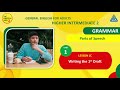 Parts of Speech Identification