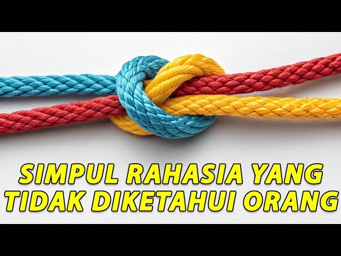 17 Cara Mengikat Simpul Yang Seharusnya Saya Ketahui Sejak Dulu - Pasti Menghemat Banyak Waktu