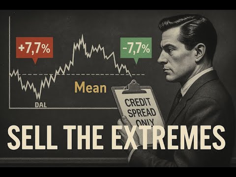 This Stock Is Hugging Its Mean — So I’m Selling the Extremes | The Rational Trader