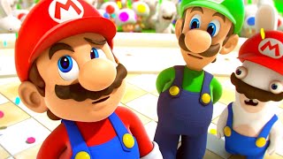 Mario + Rabbids Kingdom Battle Walkthrough Part 14 - Ancient Gardens Completed