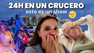 VLOG 16: Me DESMAYO en mitad de la calle, 24h en un CRUCERO, viajar EMBARAZADA🫢