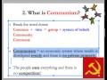Communism and Marxist Theory Concepts