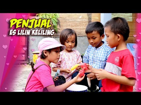 What If Cita Jadi Penjual Es Lilin 💙 Es Lilin Buah-buahan Rasa Stroberi Jagung Semangka