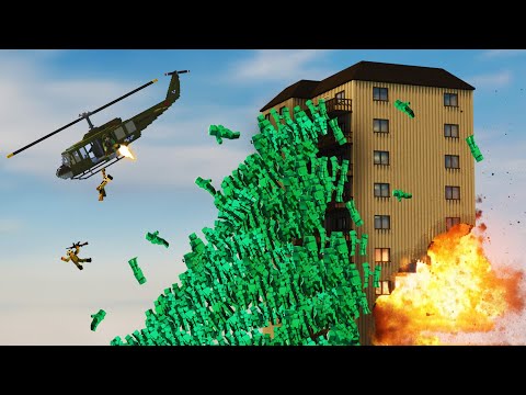 Realistic ZOMBIE Survival 😱 Teardown Movie