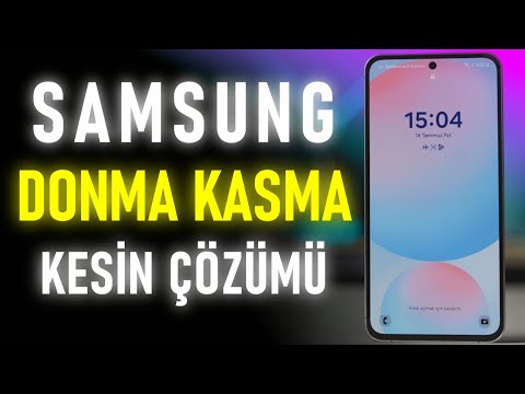 SAMSUNG Telefonlar Performans Arttırma ve Donma / Kasma Çözümü (2025)