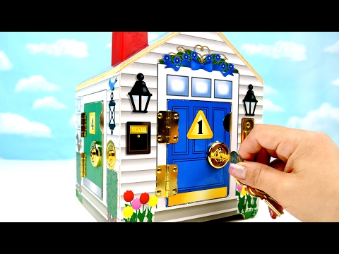 Educational Video for Kids - Learn Numbers & Colors with Doll House Barn