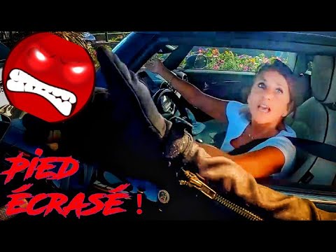 Elle lui ROULE SUR LE PIED ! 😱 MOTARDS FRANÇAIS vs QUOTIDIEN #310