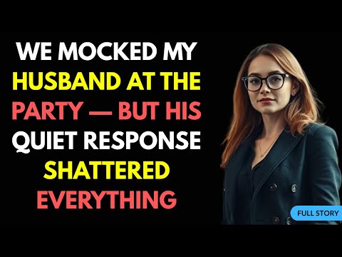 We Mocked My Husband at the Party — But His Quiet Response Shattered Everything #infidelity