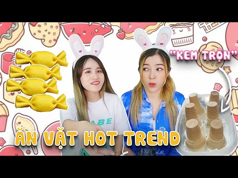 Tổng Hợp Món Ăn Theo Trend Tiktok Linh Barbie Vê Vê I Linh Vyy Official