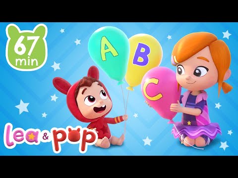 Canção do ABC 🔠🎵 e mais músicas infantis em português de Lea e Pop